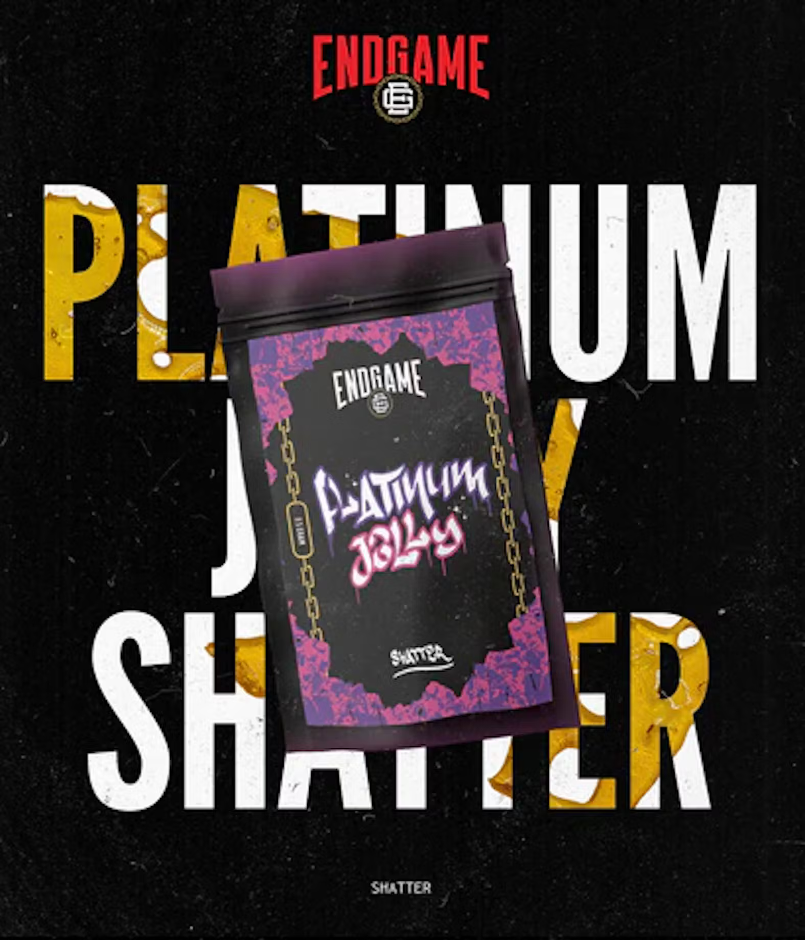 Endgame - Platinum Jelly Shatter INDICA
